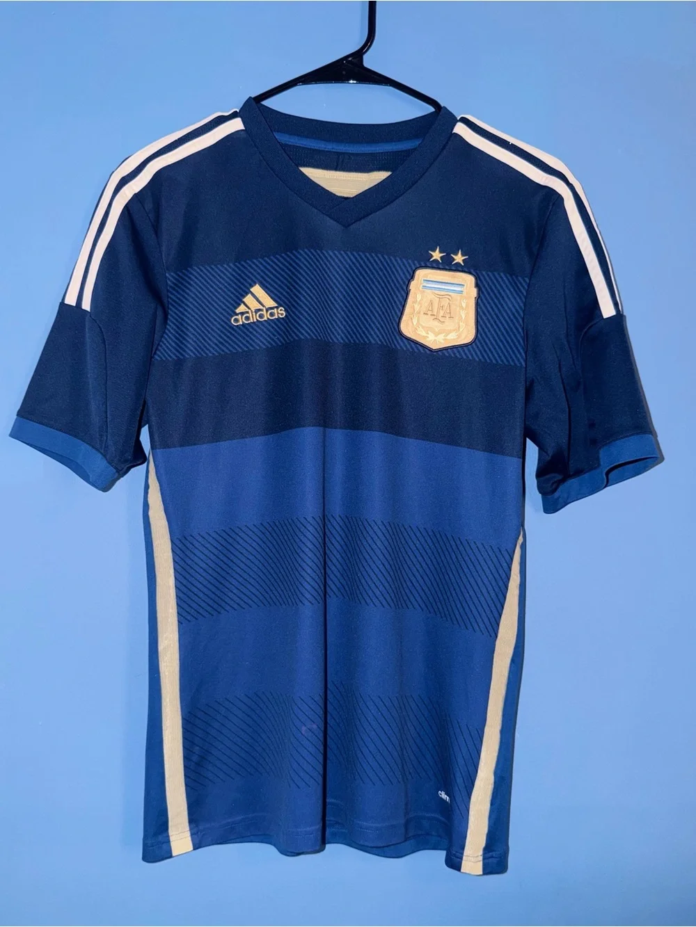 2014 Argentina Away Jersey Adidas
